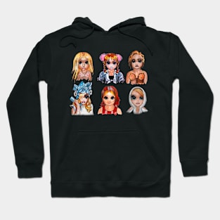 Big Eye pop stars Hoodie